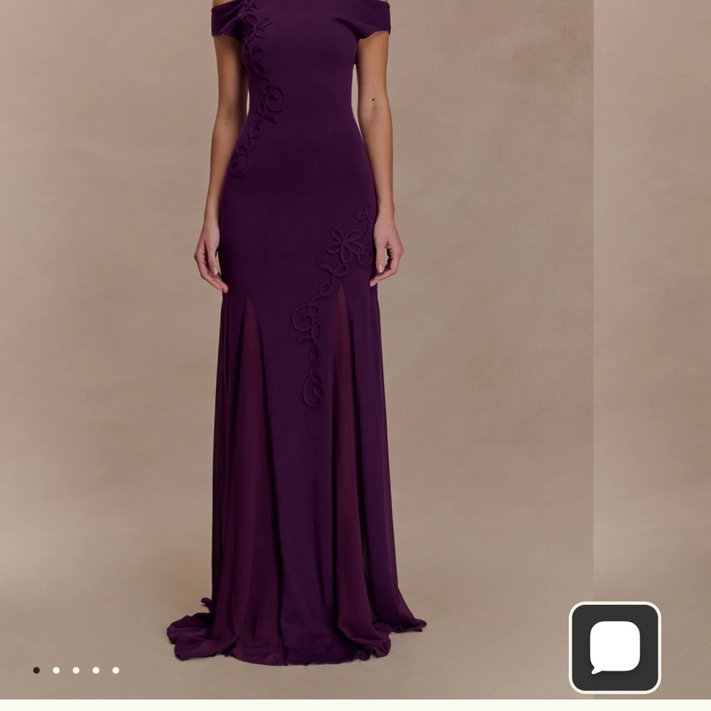 Meshki Deep Purple Maxi Dress